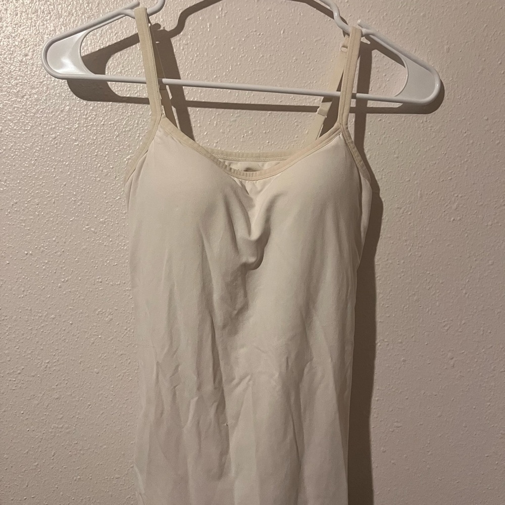 Cream Padded Camisole Top